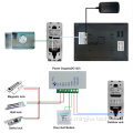 Botón de llamada de cable de cámara de 9 pulgadas Botón de videos Intercomitien Para teléfonos